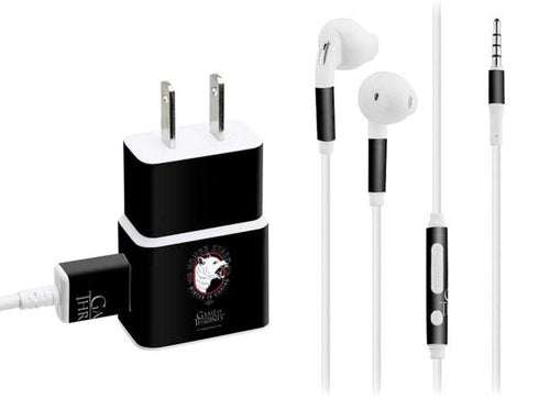Game of Thrones: House Stark Direwolf Phone Charger Skin